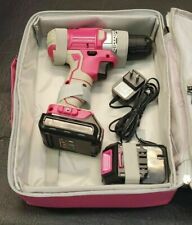 Kit de broca/driver sem fio 12V em estojo elétrico rosa macio comprar usado  Enviando para Brazil