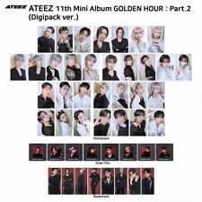 Usado, ATEEZ 11º Mini Álbum Hora Dorada Parte 2 Digipack Ver Tarjeta Fotográfica Oficial KPOP segunda mano  Embacar hacia Argentina