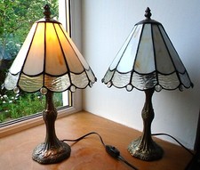 Pair tiffany style for sale  LAURENCEKIRK
