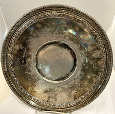 1945 BAY COUNTY, Michigan RED CROSS SERVICE MOTOR CORPS Silverplate R&B PLATE comprar usado  Enviando para Brazil