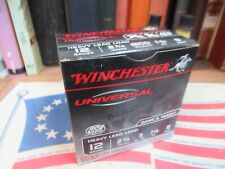 WINCHESTER UNIVERSAL CARGA PESADA DE CHUMBO SHOTSHELLS 12G espingarda de tiro caixa vazia comprar usado  Enviando para Brazil