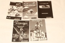 LOTE DE 5 Super Nintendo SNES - Manual de instruções SOMENTE comprar usado  Enviando para Brazil