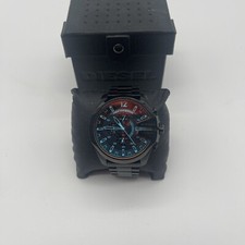 RELÓGIO MASCULINO DIESEL - 10 BAR -DZ 4318 - PULSEIRA DE METAL PRETO QUARTZO - BOM COM CAIXA!!!, usado comprar usado  Enviando para Brazil