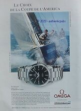 Publicite omega seamaster d'occasion  Cires-lès-Mello