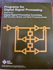 Usado, Programs Digital Signal Processing IEEE Press First Edition 1979 comprar usado  Enviando para Brazil