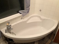 Corner bath easy for sale  PETERSFIELD