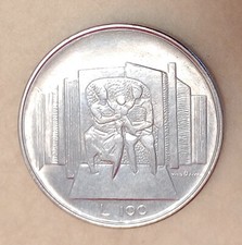 100 lire repubblica usato  Lugo