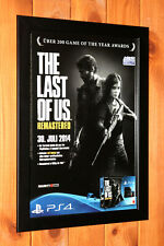 Usado, The Last of Us Remastered PS4 Promo raro pequeno pôster/página de anúncio emoldurada comprar usado  Enviando para Brazil