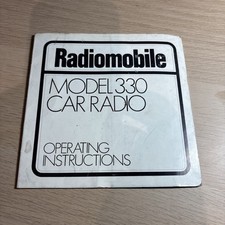 Radiomobile 330 classic for sale  WYMONDHAM
