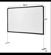 Onn. 100" Pernas destacáveis tela de projeção de teatro portátil interna/externa 16:9 comprar usado Onn. 100" Pernas destacáveis tela de projeção de teatro portátil interna/externa 16:9 comprar usado  Enviando para Brazil