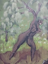 Woman tree painting for sale  Steubenville