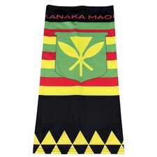 Máscara facial Kanaka Maoli bandana pescoço gaiter bandeira havaiana rasta escudo Maui comprar usado  Enviando para Brazil