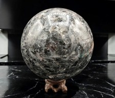 Large larvikite sphere for sale  SLEAFORD