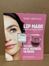 Máscara labial Babe original hidratar e restaurar lábios durante a noite (pacote com 1) comprar usado  Enviando para Brazil