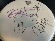 Metallica signed drumhead for sale  BLACKBURN