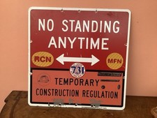 Vintage metal sign for sale  Riverhead
