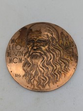Médaille bronze léonard d'occasion  Sète
