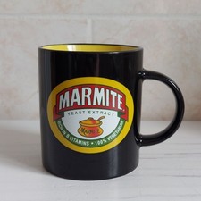 Marmite mug black for sale  KETTERING