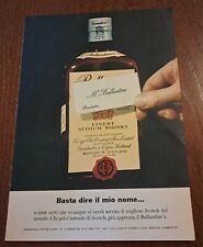 Pubblicità ballantine finest usato  Pontecagnano Faiano