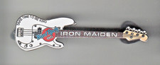 Broche Hard Rock Cafe: baixo Hard Rock Iron Maiden branco le2250 comprar usado  Enviando para Brazil