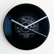 7 Inch Record Wall Clock - Frank Wilson Do I Love You Indeed I Do Northern Soul comprar usado 7 Inch Record Wall Clock - Frank Wilson Do I Love You Indeed I Do Northern Soul comprar usado  Enviando para Brazil