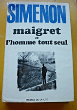 Maigret homme seul d'occasion  Buzançais