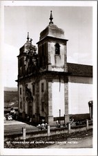 Brasil Congonhas Do Campo Minas Igreja Matriz Vintage RPPC B211 comprar usado  Enviando para Brazil