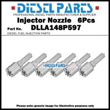 Bocal injetor de combustível 6 peças DLLA148P597 9430084756 para FORD F12000 F14000 MWM 6.10 comprar usado  Enviando para Brazil