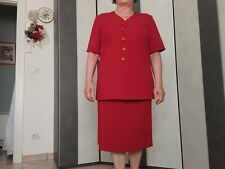 Elegante tailleur rosso usato  Bologna