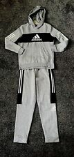 Grey adidas tracksuit for sale  LEEDS