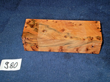 Thuja Maser uchwyt noża nóż drewno szlachetne 120 x 42 x 32 mm nr 980 na sprzedaż Thuja Maser uchwyt noża nóż drewno szlachetne 120 x 42 x 32 mm nr 980 na sprzedaż  Wysyłka do Poland