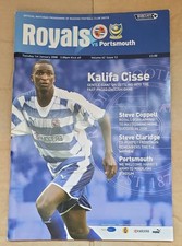 Programme reading portsmouth for sale  BEDFORD