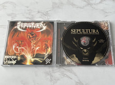 Sepultura Morbid Visions / Bestial Devastation CD 1997 GOLD DISC! BONUS TRACKS! comprar usado Sepultura Morbid Visions / Bestial Devastation CD 1997 GOLD DISC! BONUS TRACKS! comprar usado  Enviando para Brazil