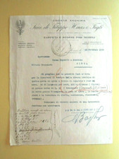 Fattura commerciale societa usato  Roma