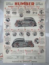 Humber snipe poster for sale  STAFFORD