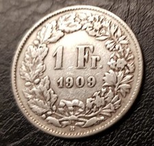 Silber münze schweizer gebraucht kaufen  Jahnsdorf