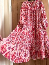 Monsoon pink batik for sale  WELLINGBOROUGH