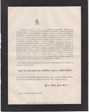 1882 faire part d'occasion  Toulouse-