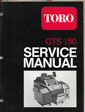 Toro gts 150 for sale  Vulcan