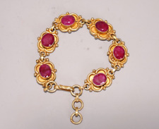Usado, Pulseira vintage de rubi natural Stauer Palio comprar usado  Enviando para Brazil