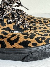 Vans Velvet Leopard Lowpro Sneakersy Rozmiar 5.5 NWOB Czarne Brązowe Sznurowane Sportowe, używany na sprzedaż  Wysyłka do Poland