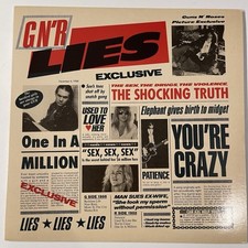 GUNS N' ROSES Lies 1988 VINYL Album 12"LP Album Geffen GHS24198 UZI Records NM, usado comprar usado  Enviando para Brazil