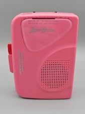 Byron Statics Reproductor de Cassette Portátil Grabadora FM AM KCS-315 ROSA  segunda mano  Embacar hacia Mexico