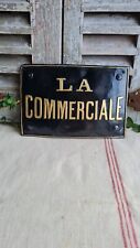 Ancienne tole plaque d'occasion  Le Poinçonnet