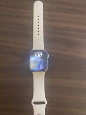 Reloj inteligente Apple Watch Series 7 [GPS + celular 45 mm] con acero inoxidable plateado segunda mano  Embacar hacia Argentina