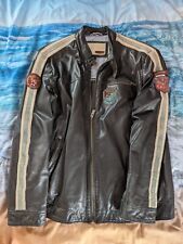 Milestone lederjacke fliegerja gebraucht kaufen  Nürtingen