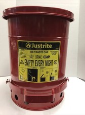 Justrite 09100 oily for sale  Windber