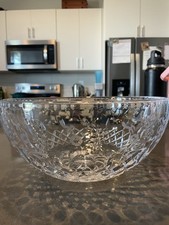Gallia crystal bowl for sale  San Clemente