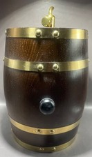 Barril de vinho/licor estilo retrô madeira de carvalho 3 litros com bico, usado comprar usado  Enviando para Brazil