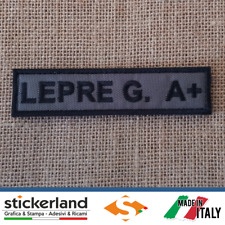 Toppa patch nome usato  Bellizzi